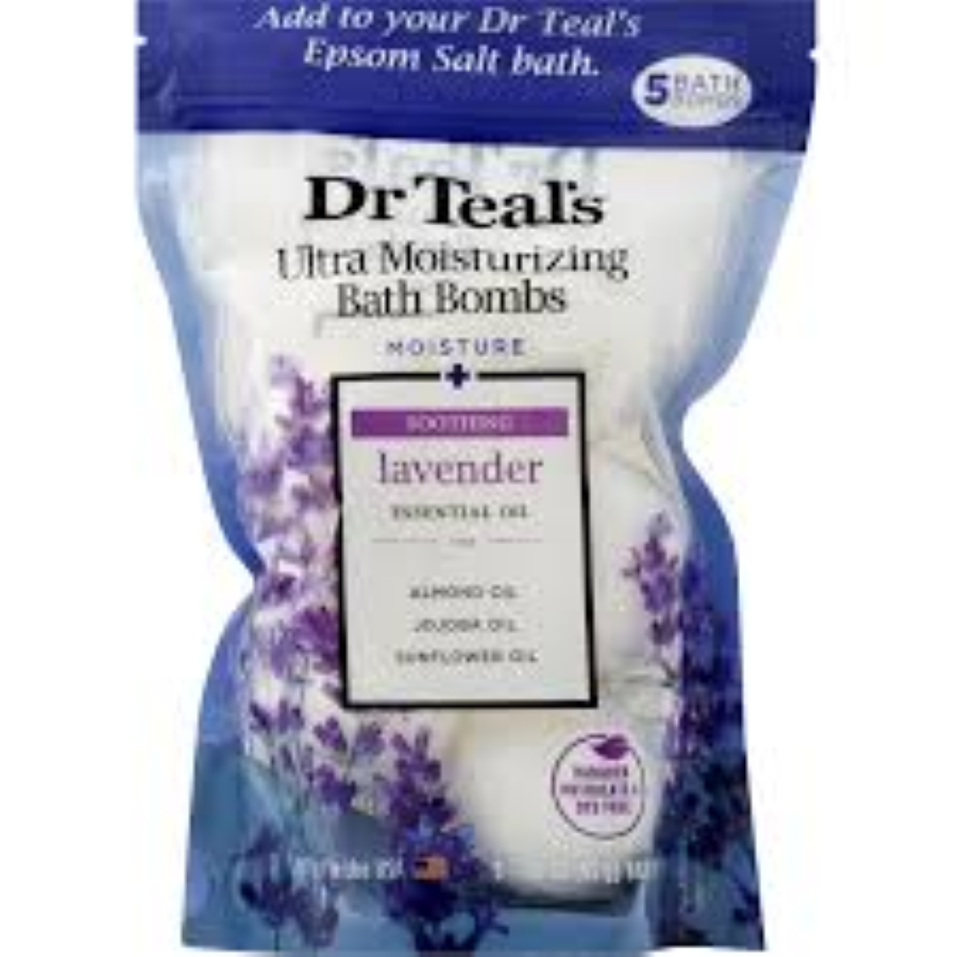 DR TEALS BATH BOMBS LAVENDER 45G